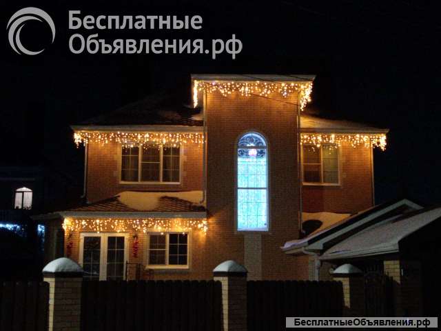 Новогоднее Освещение Коттеджей Ростов На Дону